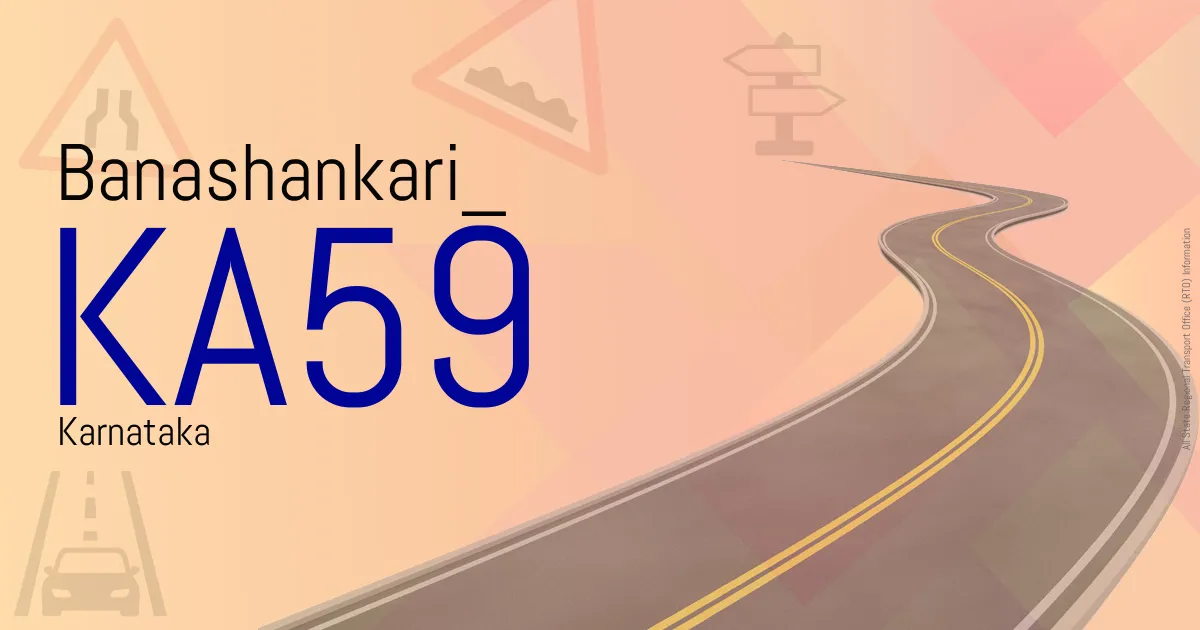 KA59 || Banashankari
